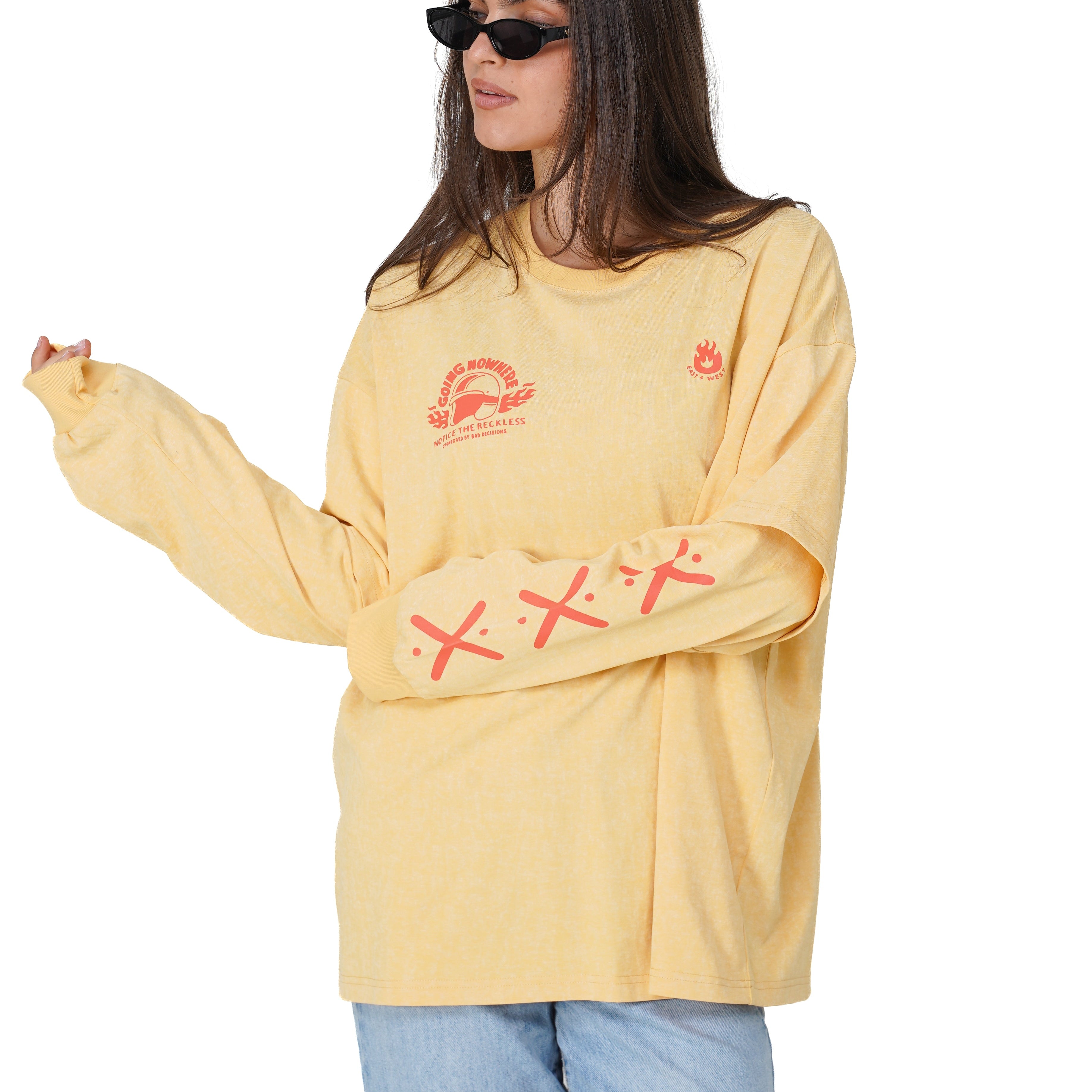 NOTICE THE RECKLESS - NOTHING NOWHERE - CHANDAIL FEMME