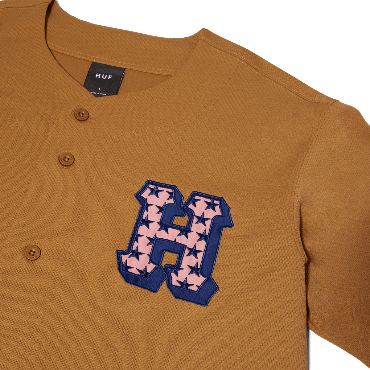 BASEBALL TEE H - STAR HUF, 2 couleurs - DM2 SHOP