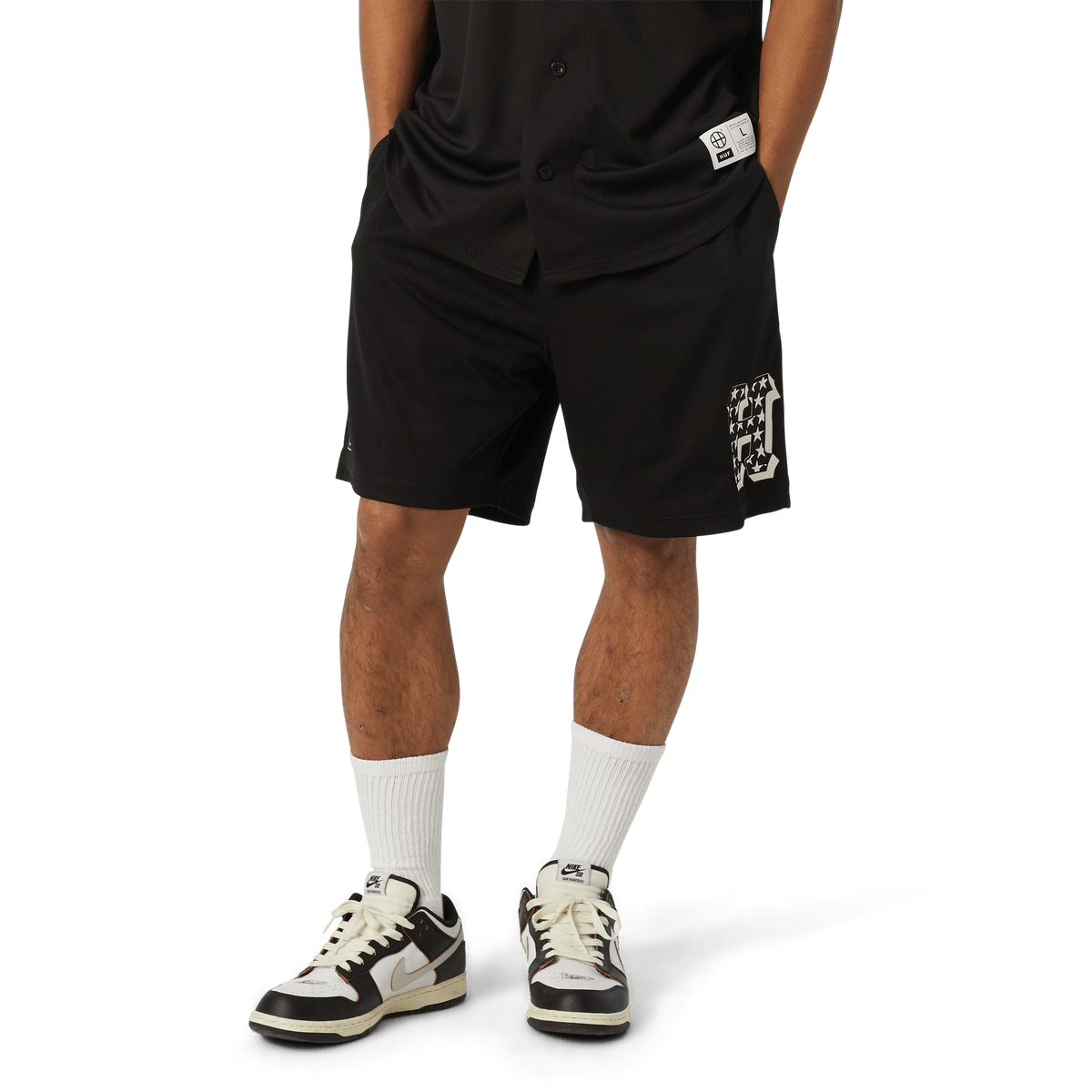 SHORT BASEBALL H - STAR EASY HUF, 2 couleurs - DM2 SHOP
