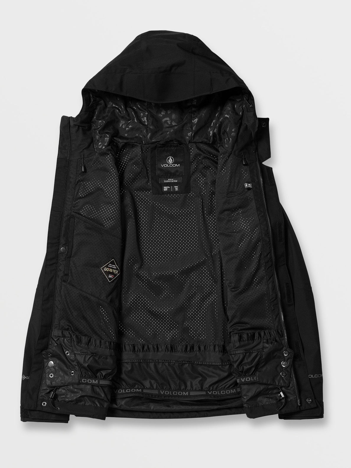 MANTEAU ISOLÉ NOIR V.CO ARIS GORE - TEX FEMME VOLCOM - DM2 SHOP