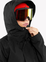 MANTEAU ISOLÉ NOIR V.CO ARIS GORE - TEX FEMME VOLCOM - DM2 SHOP