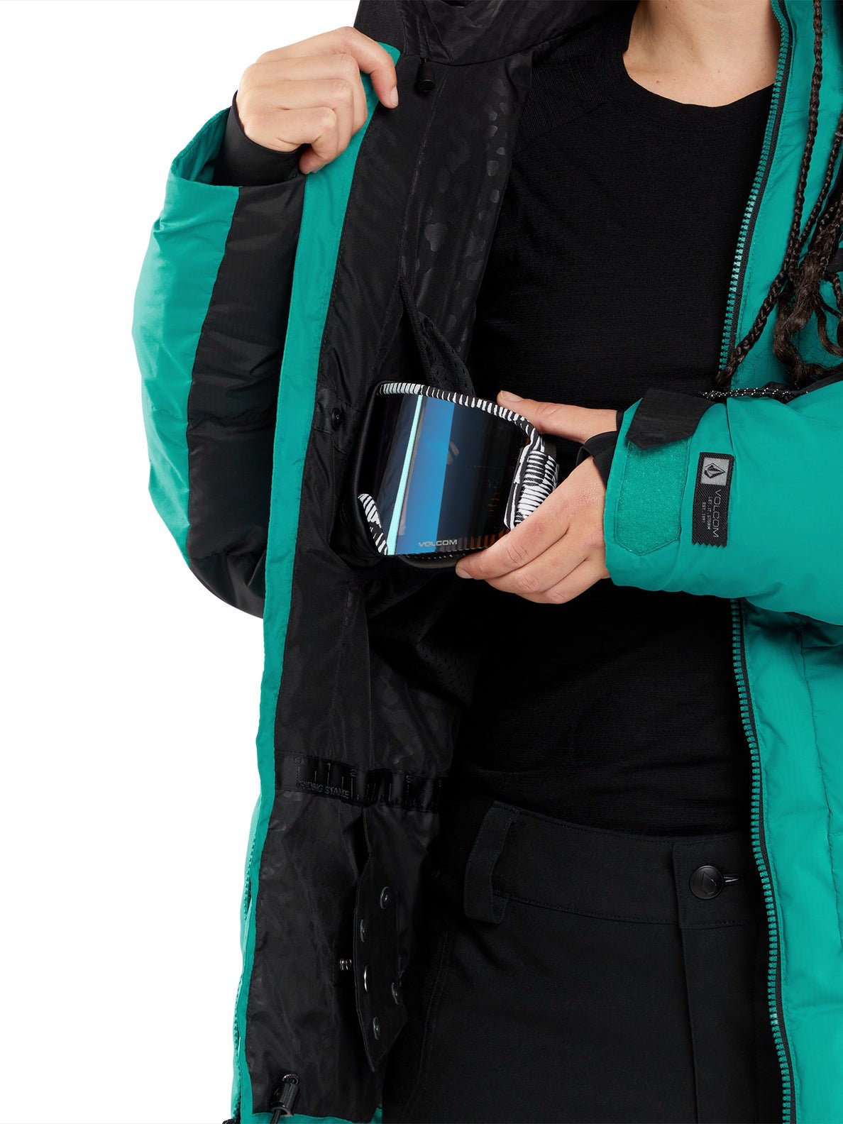 DOUDOUNE SNOW FEMME PUFFLEUP VERT VOLCOM - DM2 SHOP