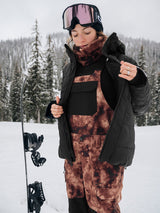 SALOPETTE SNOW FEMME CRESTON 3D PINK VOLCOM - DM2 SHOP