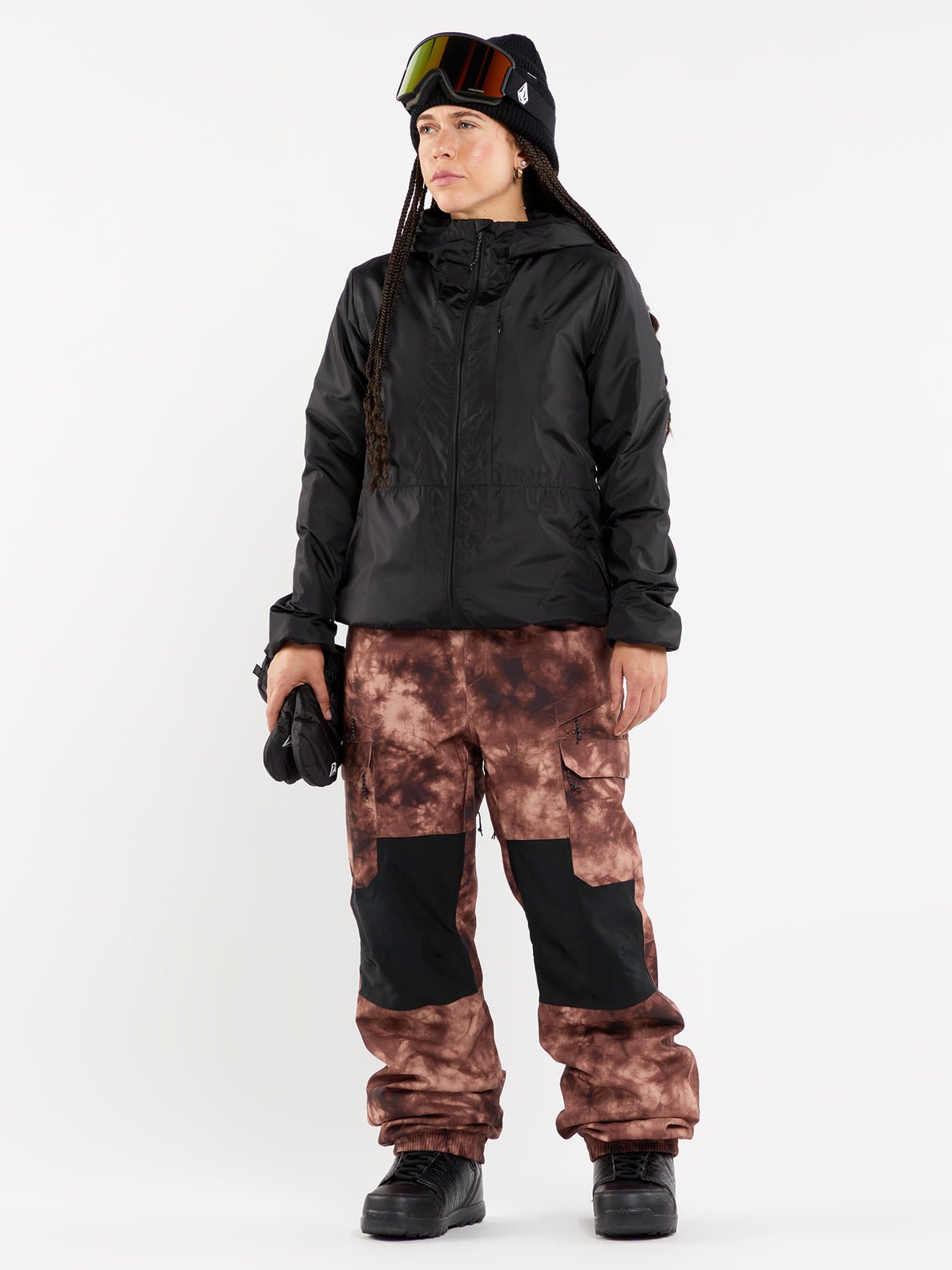 SALOPETTE SNOW FEMME CRESTON 3D PINK VOLCOM - DM2 SHOP