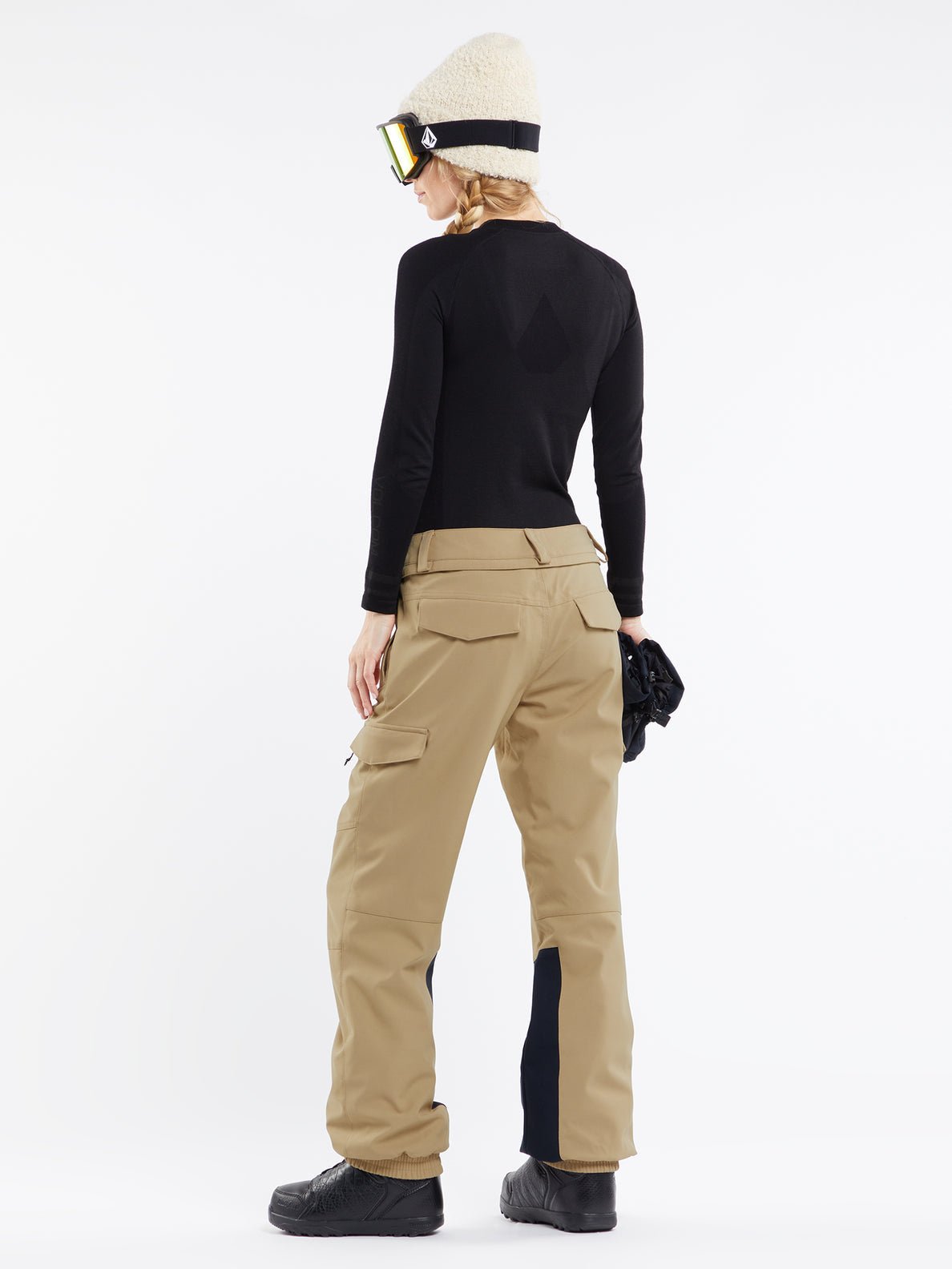 PANTALON SNOW FEMME WILDLING KHAKI VOLCOM - DM2 SHOP
