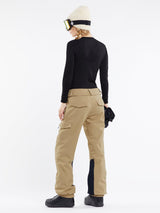PANTALON SNOW FEMME WILDLING KHAKI VOLCOM - DM2 SHOP