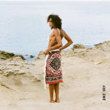SERVIETTE PLAGE HAVEN BOURGOGNE, SLOWTIDE - DM2 SHOP