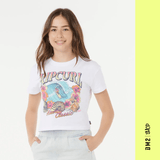 T - SHIRT FILLE HAWAII CLASSIC BLANC, RIP CURL - DM2 SHOP