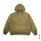 HOOD ZIP HEAVY WEIGHT OLIVE UNISEXE, MUSE - DM2 SHOP