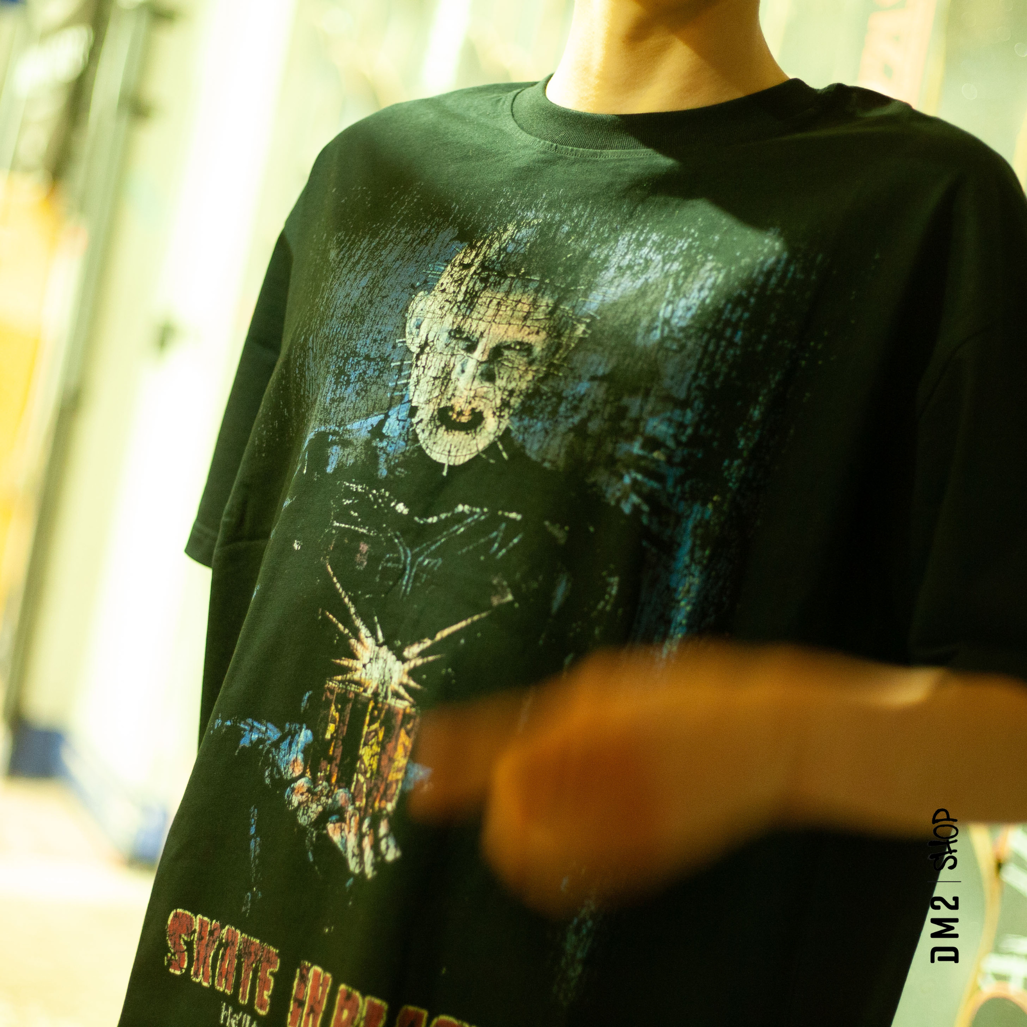 HELLRAISER - T-SHIRT - SKATE IN BLACK