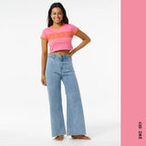 T - SHIRT RIP CURL HIBISCUS HEAT ROSE - DM2 SHOP