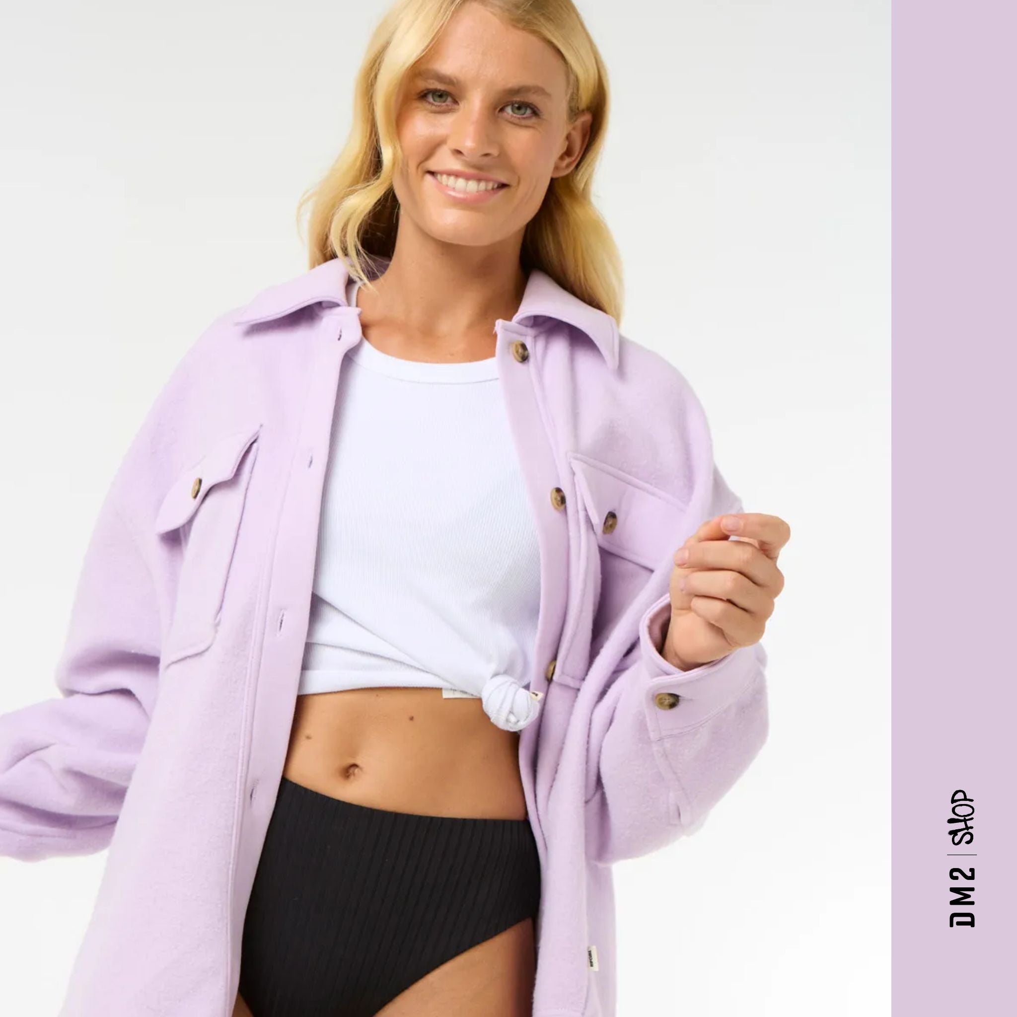 SHACKET FEMME HIGHTIDE LILAS, RIP CURL - DM2 SHOP