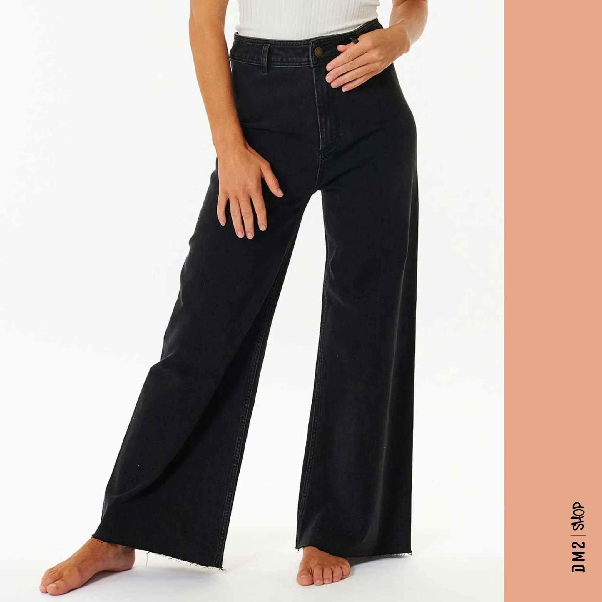JEANS FEMME RIP CURL HOLIDAY NOIR - DM2 SHOP