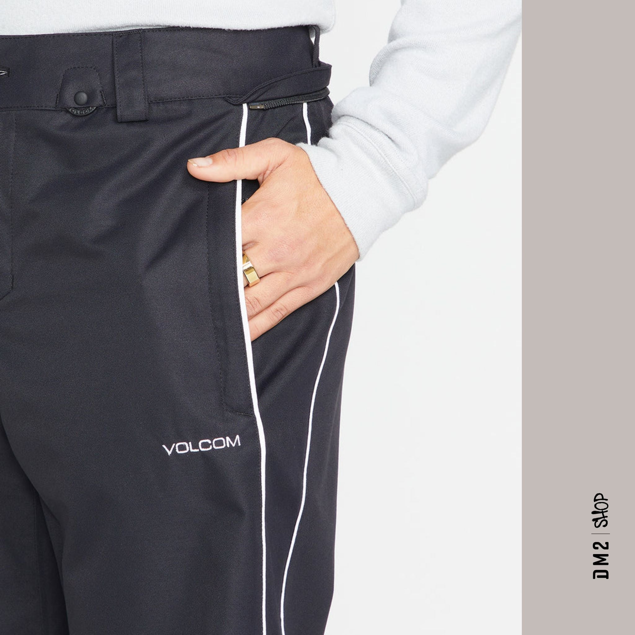 PANTALON SNOW SHELL FEMME HOTLAPPER NOIR, VOLCOM - DM2 SHOP
