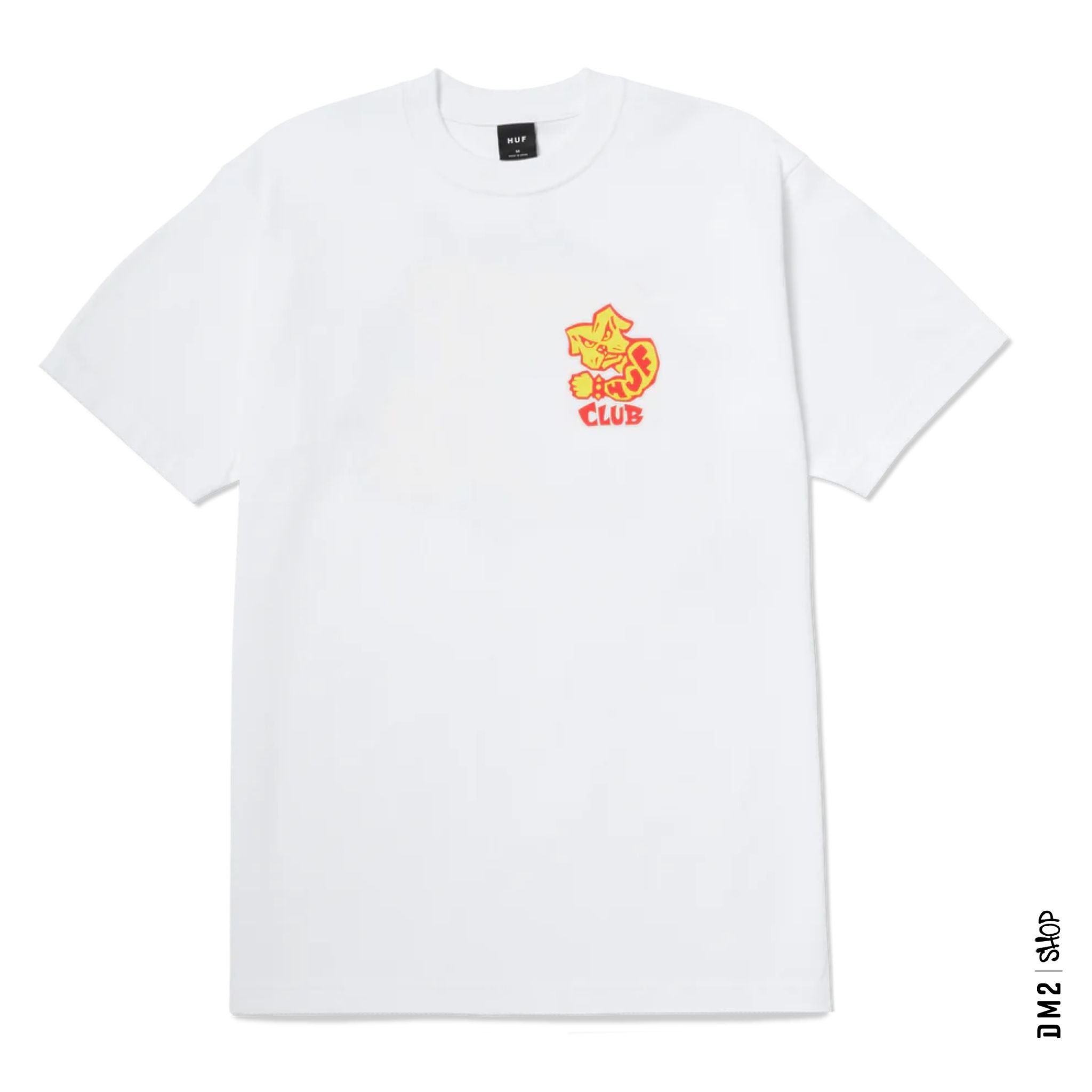 T - SHIRT BLANC HUF CLUB - DM2 SHOP