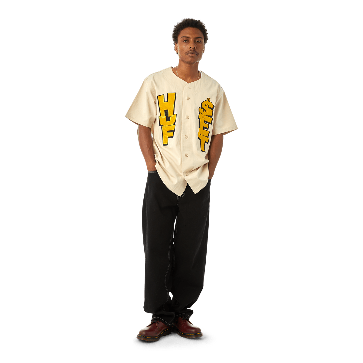TEAM BASEBALL TEE JERSEY HUF - DM2 SHOP