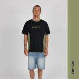 RUSTY T - SHIRT HOMME HUSTLE NOIR - DM2 SHOP