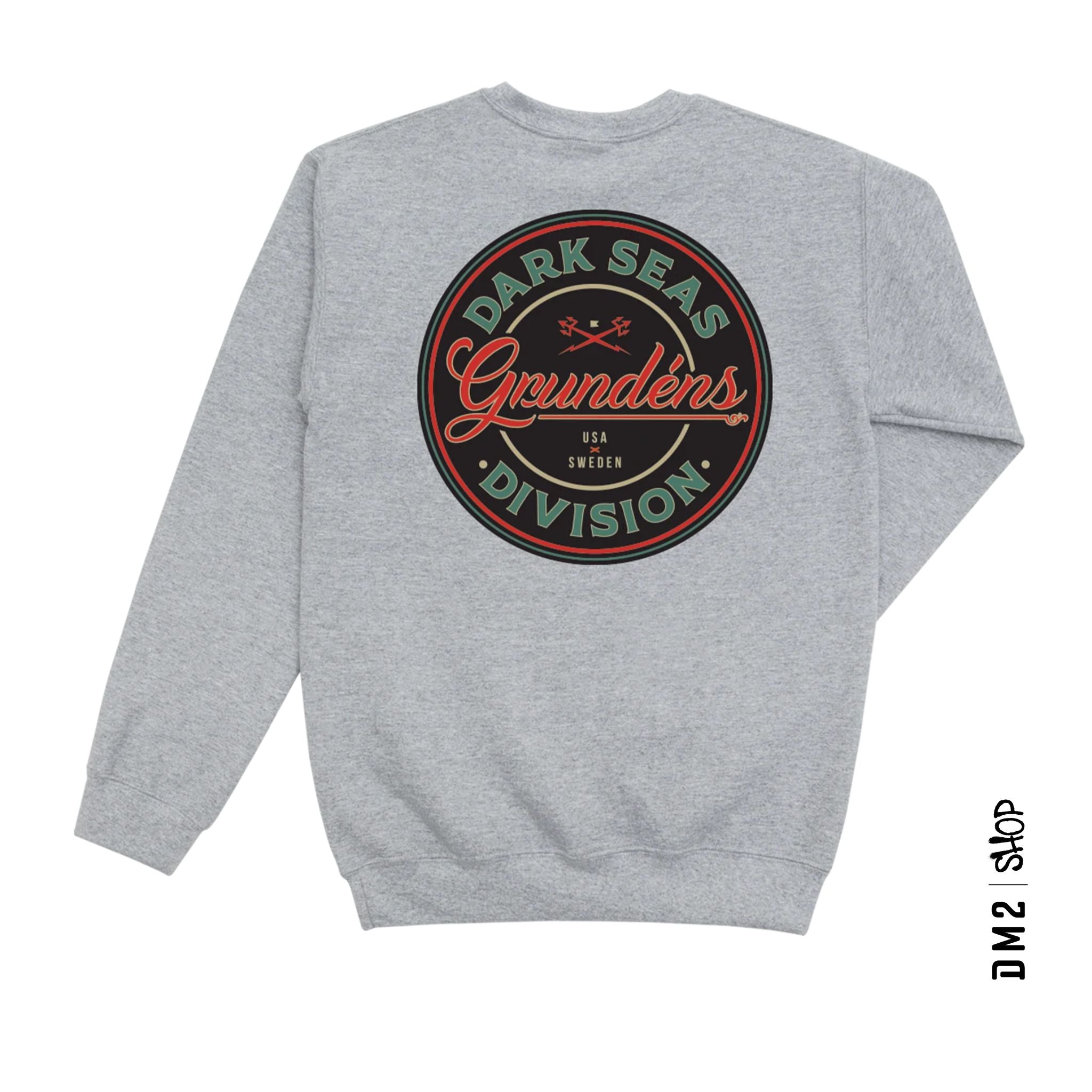 CREWNECK HOMME INSTINCTIVE, DARK SEAS - DM2 SHOP