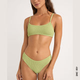 HAUT DE BIKINI ISLA RIB CROP TOP RHYTHM - DM2 SHOP