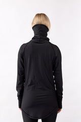 BASE LAYER FEMME ICECOLD GAITER TOP NOIR EIVY - DM2 SHOP