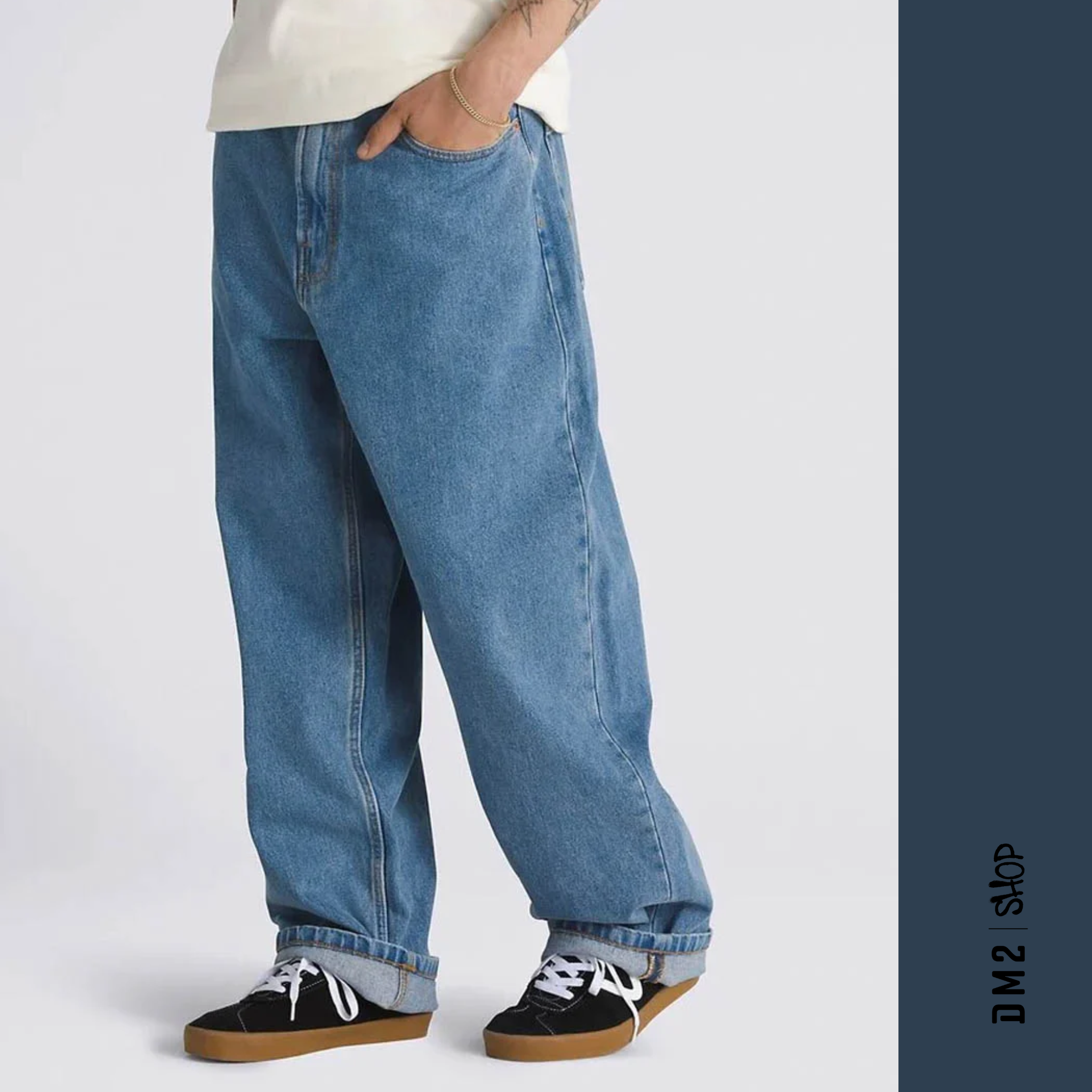JEAN BAGGY HOMME CHECK-5 de Vans