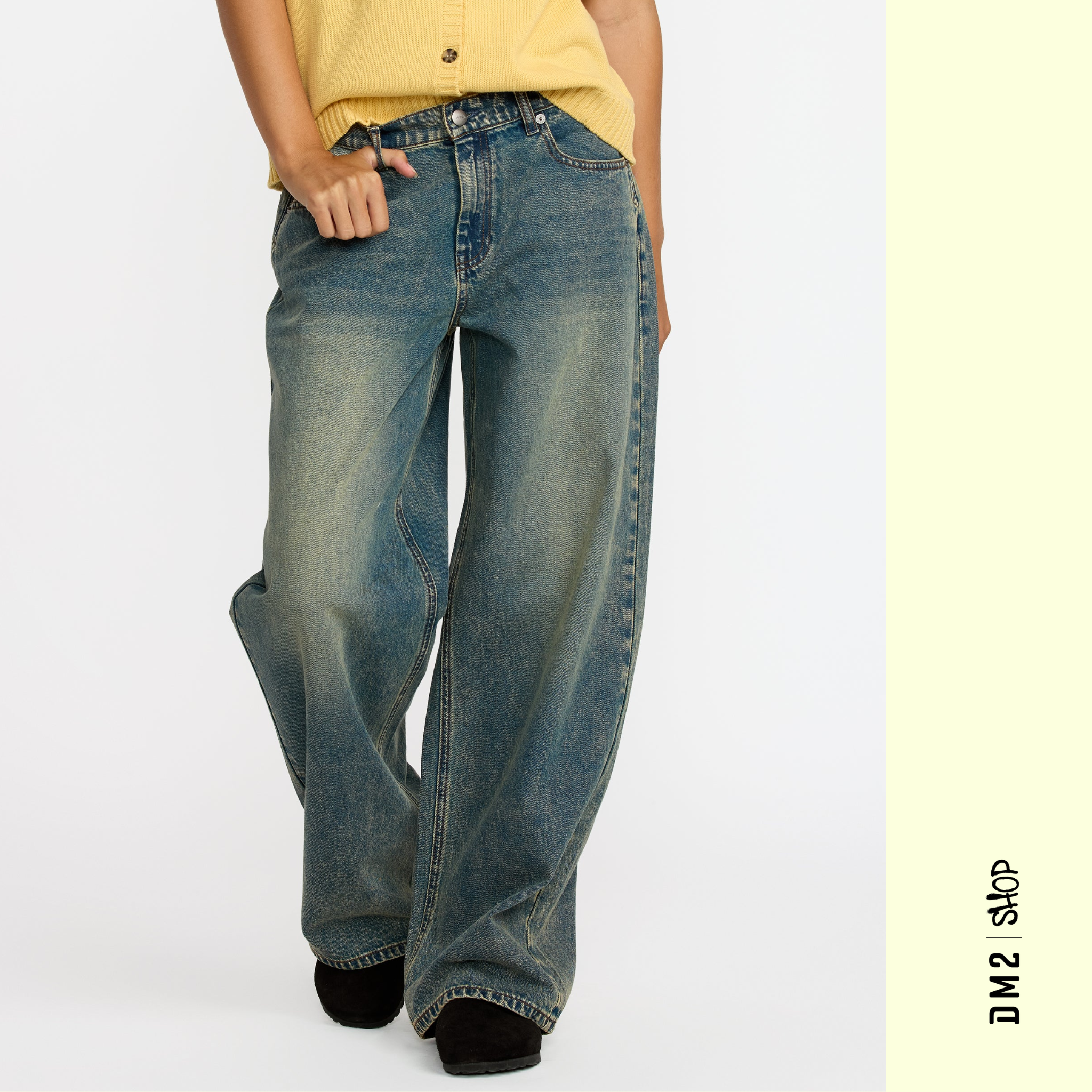 JEANS AMPLE LOOSEY RVCA FEMME