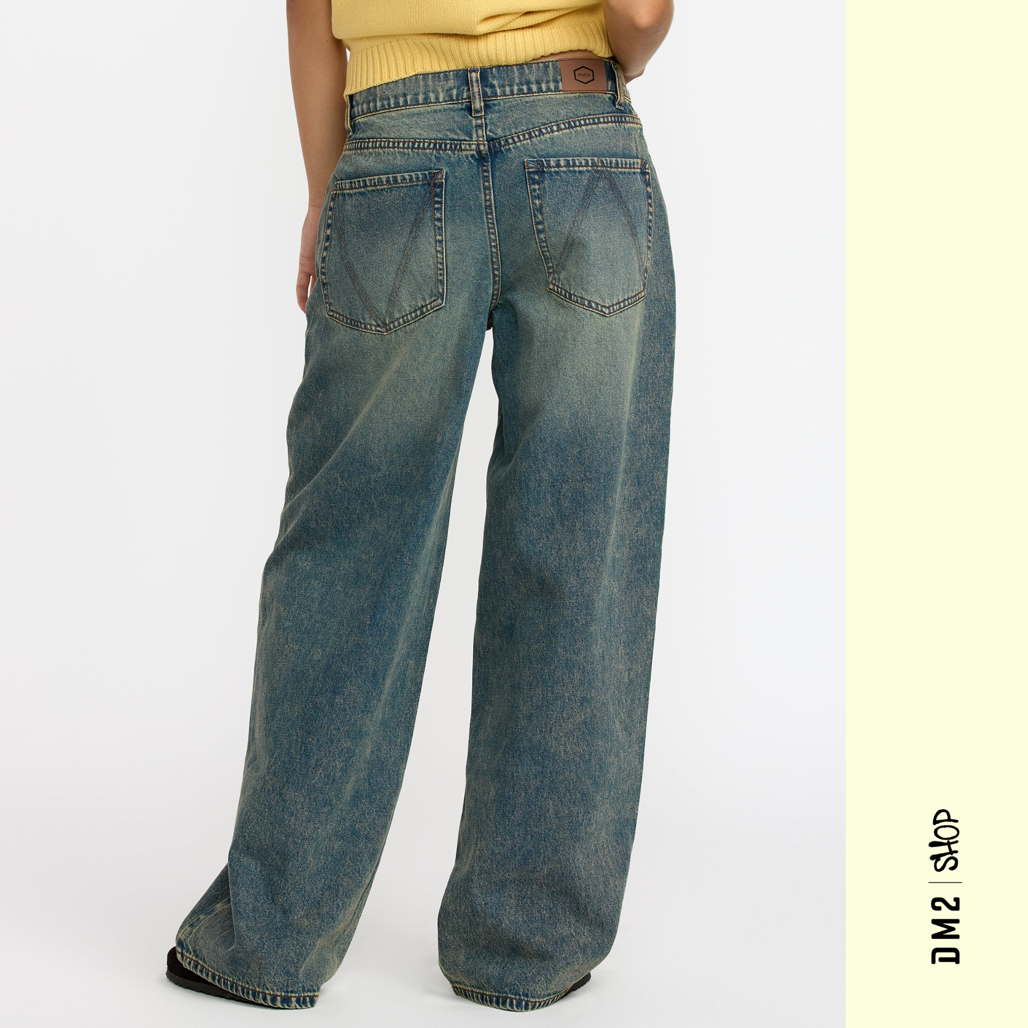 JEANS AMPLE LOOSEY RVCA FEMME