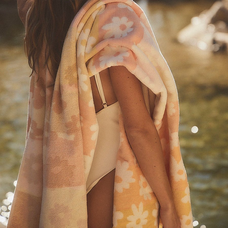 SERVIETTE DE PLAGE PREMIUM JOPLIN NEUTRAL - DM2 SHOP
