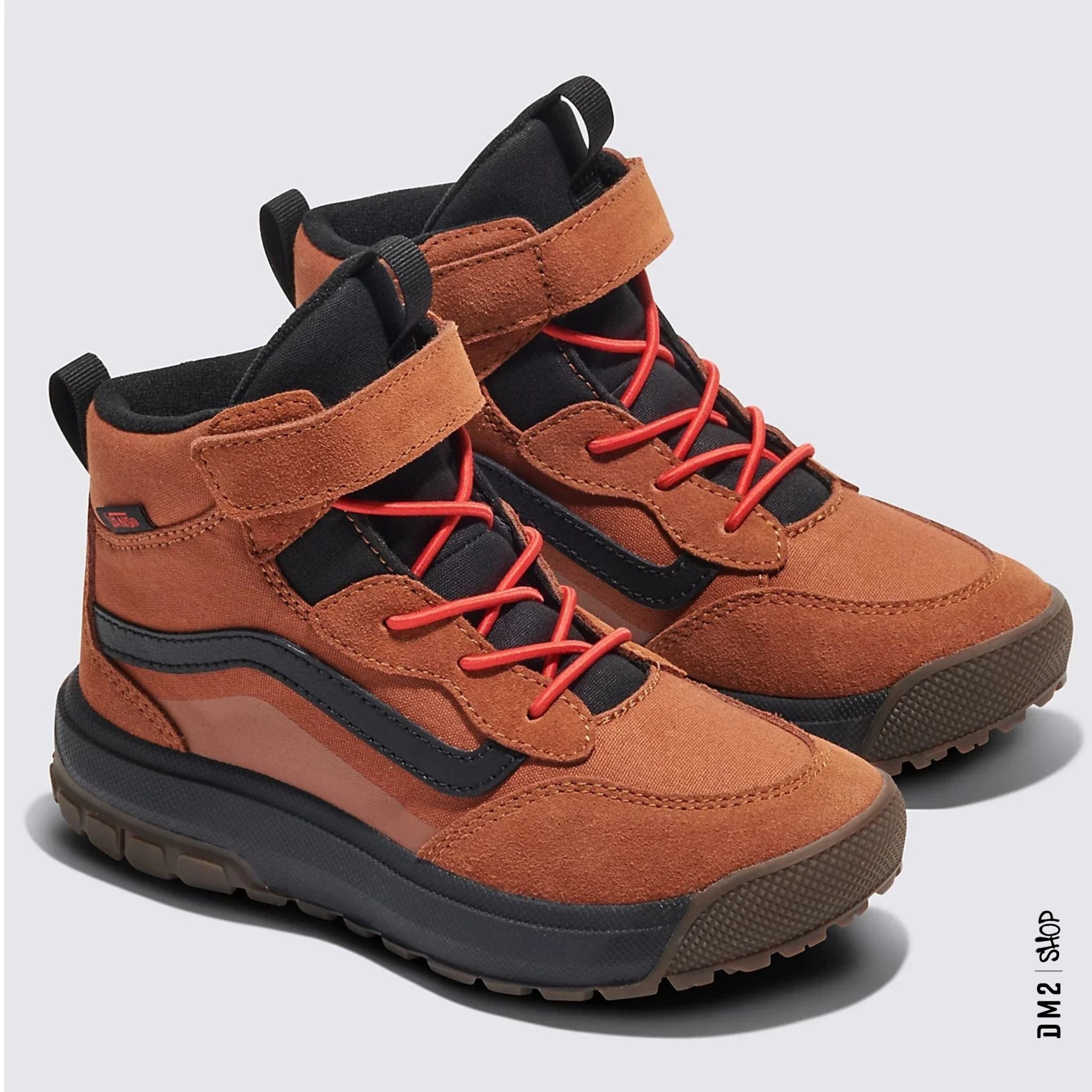 BOTTILLONS MTE ENFANTS MINI CREST BRUN VANS, TOUTES SAISONS - DM2 SHOP
