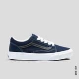 CHAUSSURES JUNIOR OLD SKOOL FAT LACES MARINE VANS ( 10.5J à 3J ) - DM2 SHOP