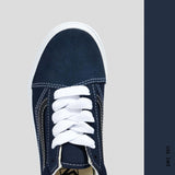 CHAUSSURES JUNIOR OLD SKOOL FAT LACES MARINE VANS ( 10.5J à 3J ) - DM2 SHOP