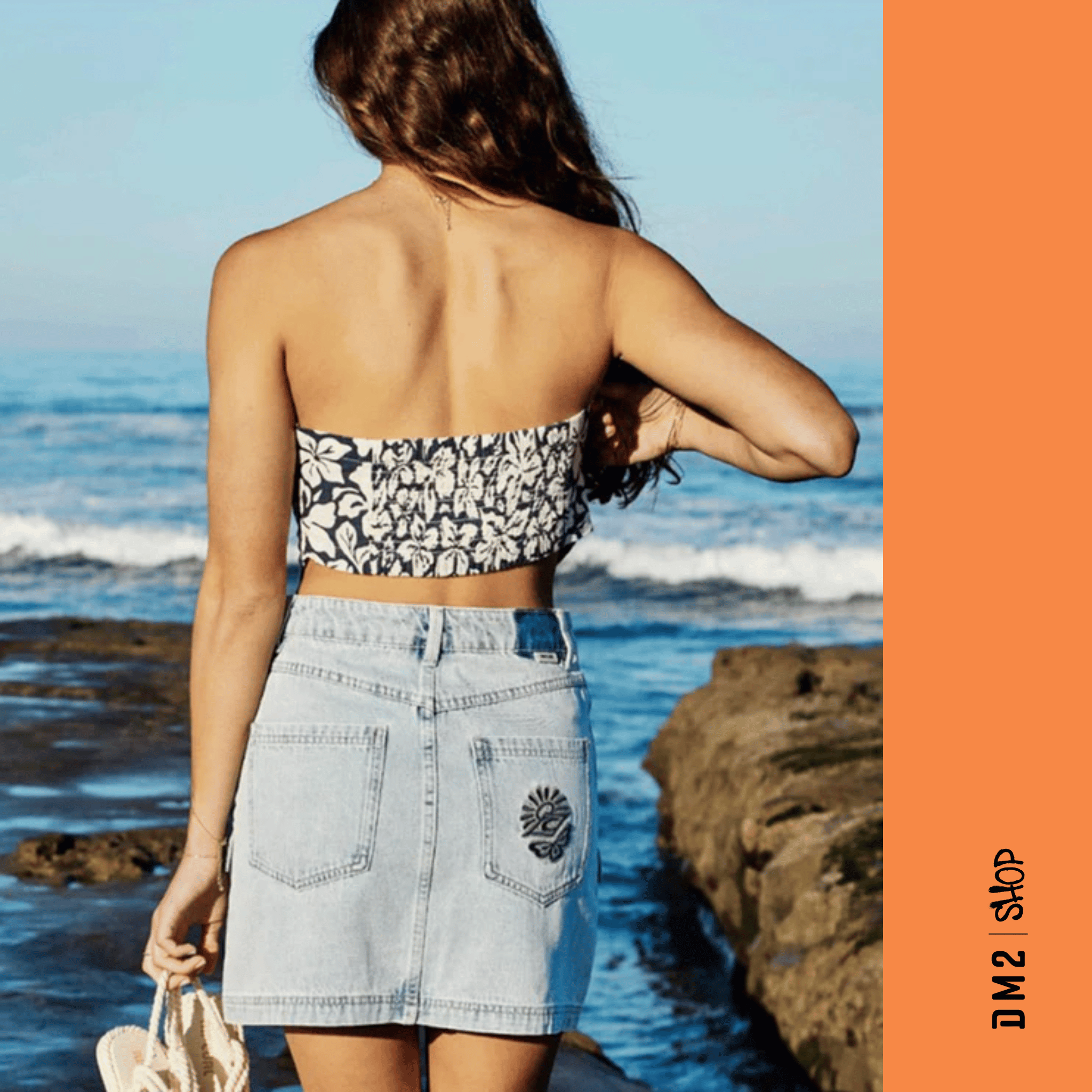 JUPE FEMME LAS DALIAS DENIM, RIP CURL - DM2 SHOP