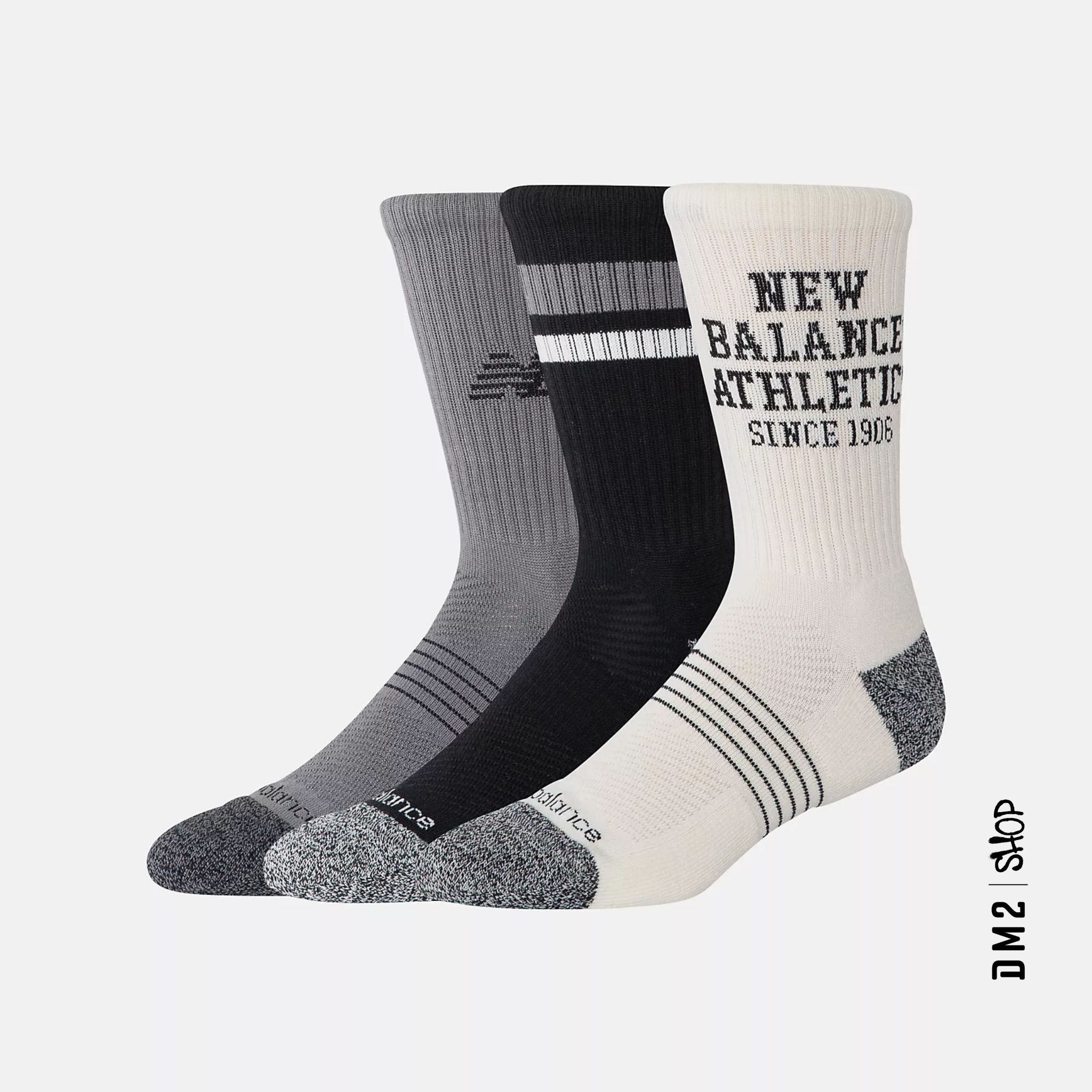 CHAUSSETTES HOMME ATCTIVE GRAPHIC 3PK, NEW BALANCE - DM2 SHOP