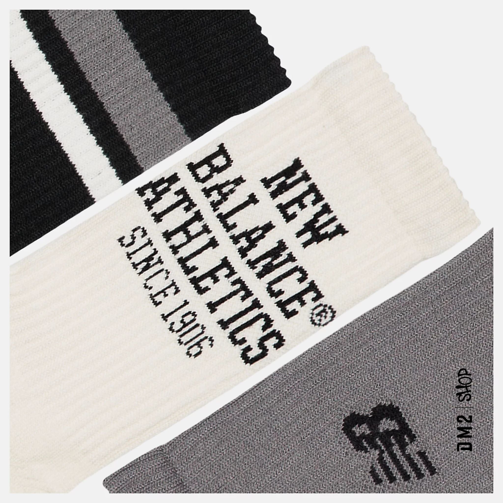 CHAUSSETTES HOMME ATCTIVE GRAPHIC 3PK, NEW BALANCE - DM2 SHOP