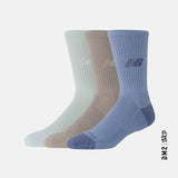 CHAUSSETTES UNISEXE ACTIVE CREW 3PK AS2, NEW BALANCE - DM2 SHOP