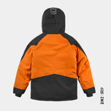 MANTEAU SNOW HOMME - LASHED ORANGE - ISOLÉ