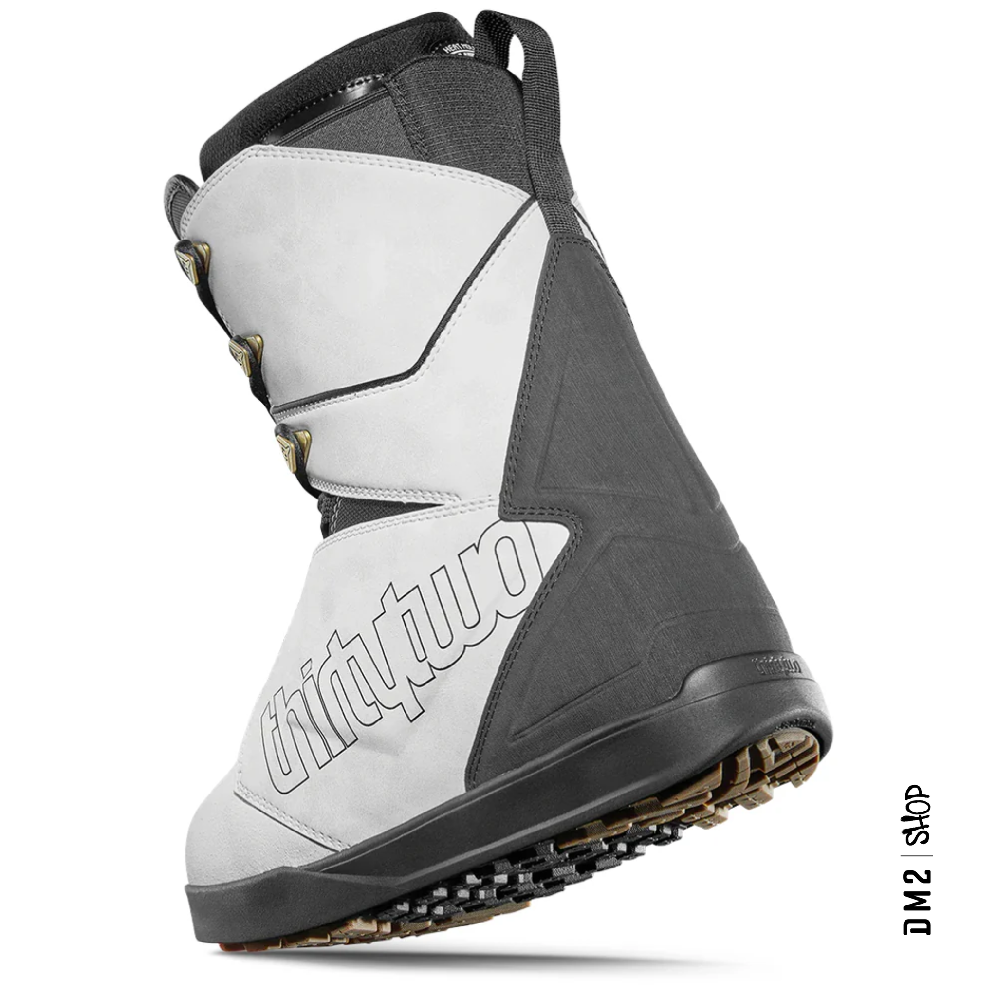 BOTTES DE SNOWBOARD - LASHED WHITE BLACK - HOMME