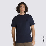 T - SHIRT HOMME LEFT CHEST LOGO NAVY, VANS - DM2 SHOP