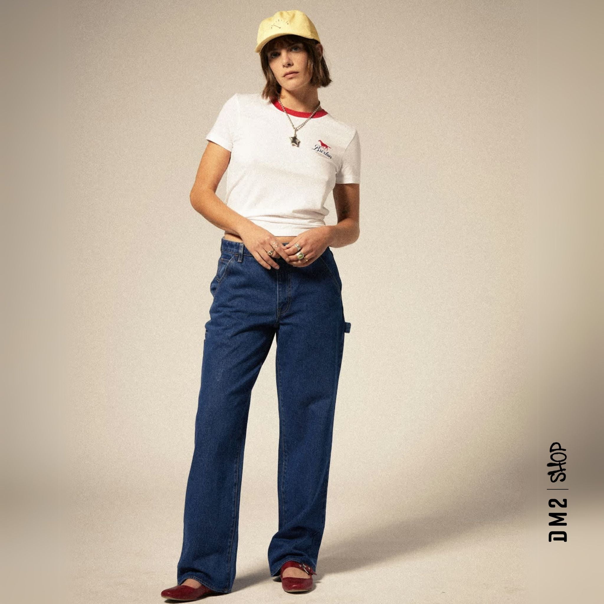 T - SHIRT FEMME LEISURE ACTIVITY, BRIXTON - DM2 SHOP