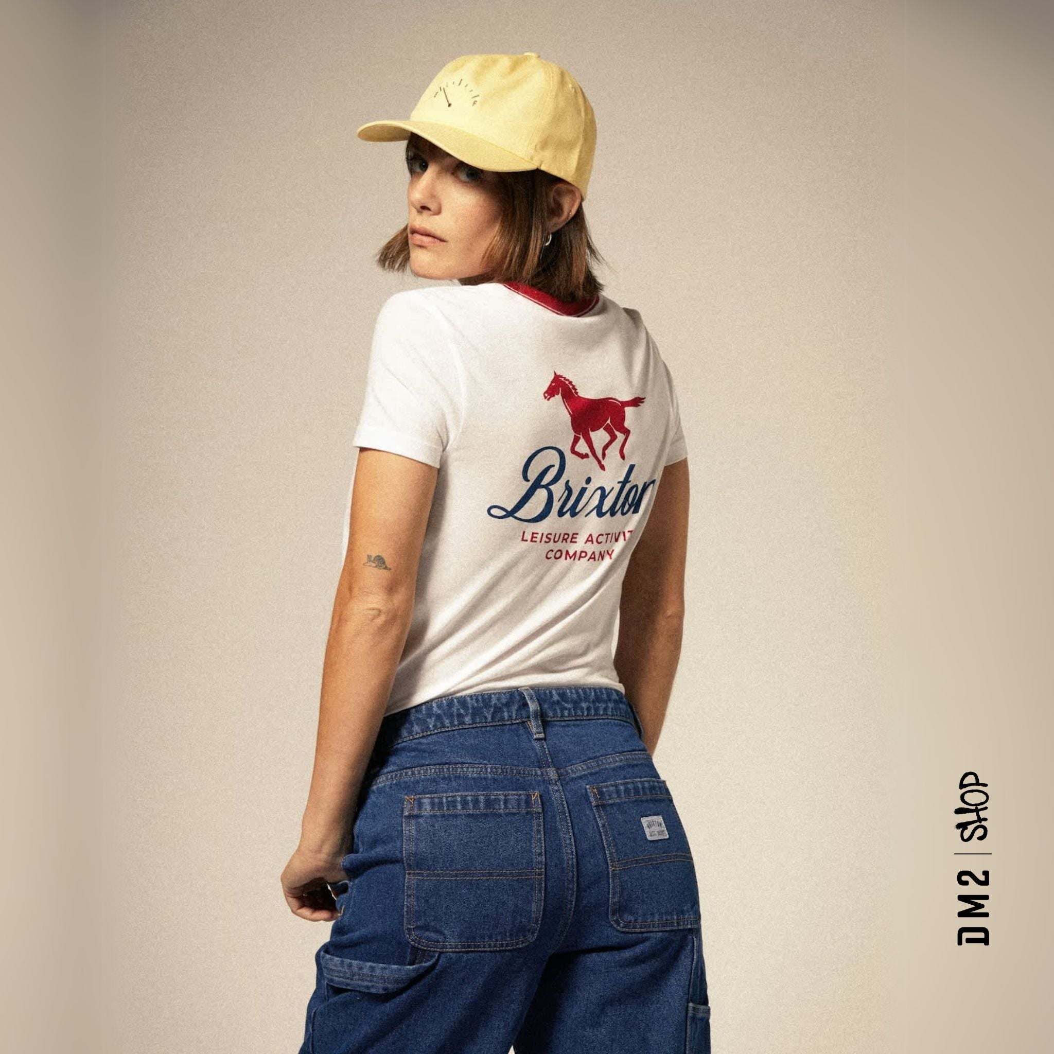 T - SHIRT FEMME LEISURE ACTIVITY, BRIXTON - DM2 SHOP