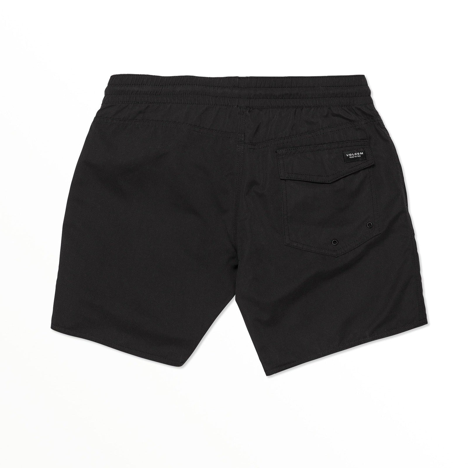 VOLLEY SHORT LIDO SOLID BLACK - DM2 SHOP