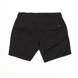 VOLLEY SHORT LIDO SOLID BLACK - DM2 SHOP