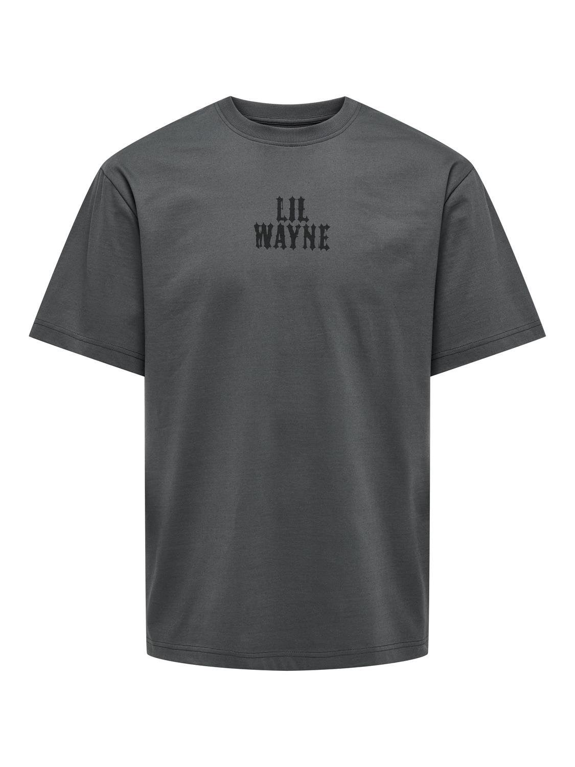 T - SHIRT LIL WAYNE HOMME ONLY & SONS, 2 couleurs - DM2 SHOP