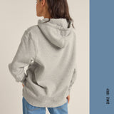 HOOD FEMME CLASSIC BOYFRIEND GRIS, RHYTHM - DM2 SHOP