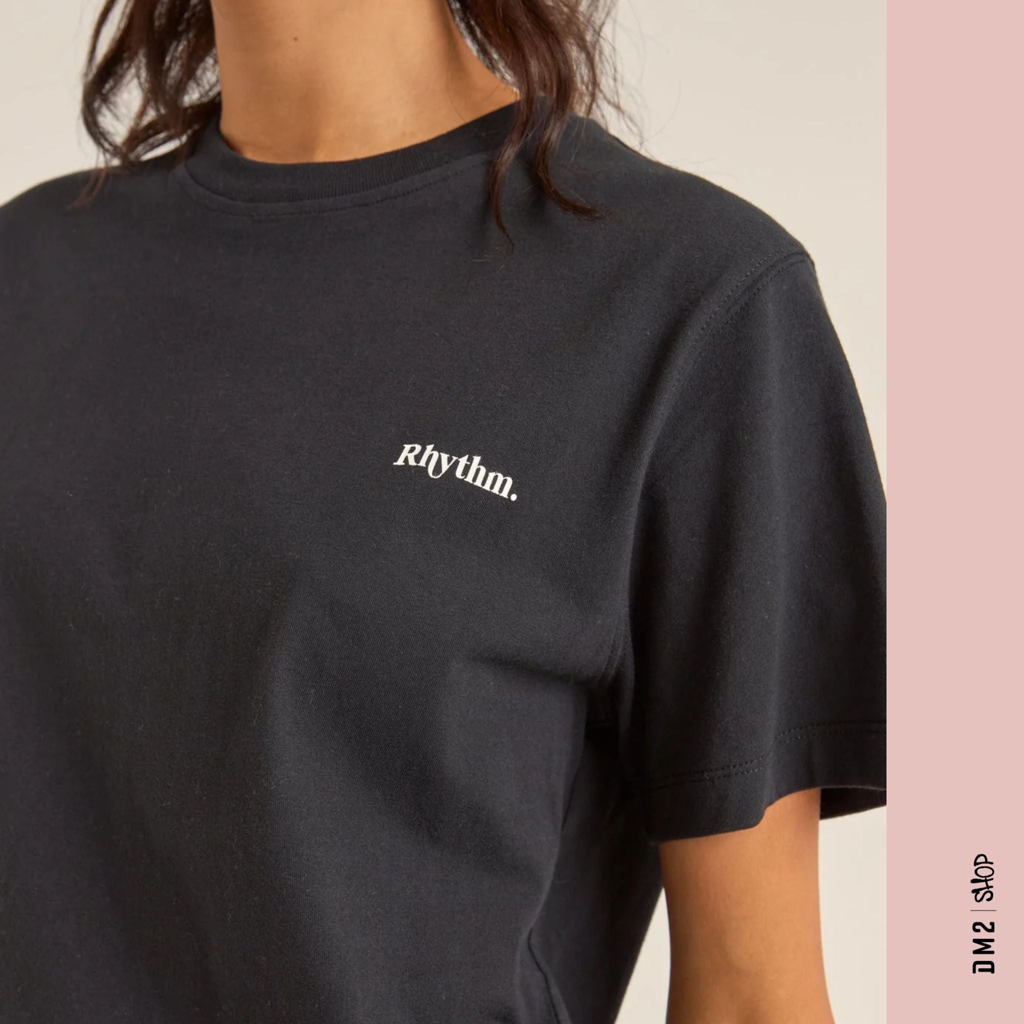T - SHIRT LOGO BOYFRIEND FEMME, RHYTHM - DM2 SHOP