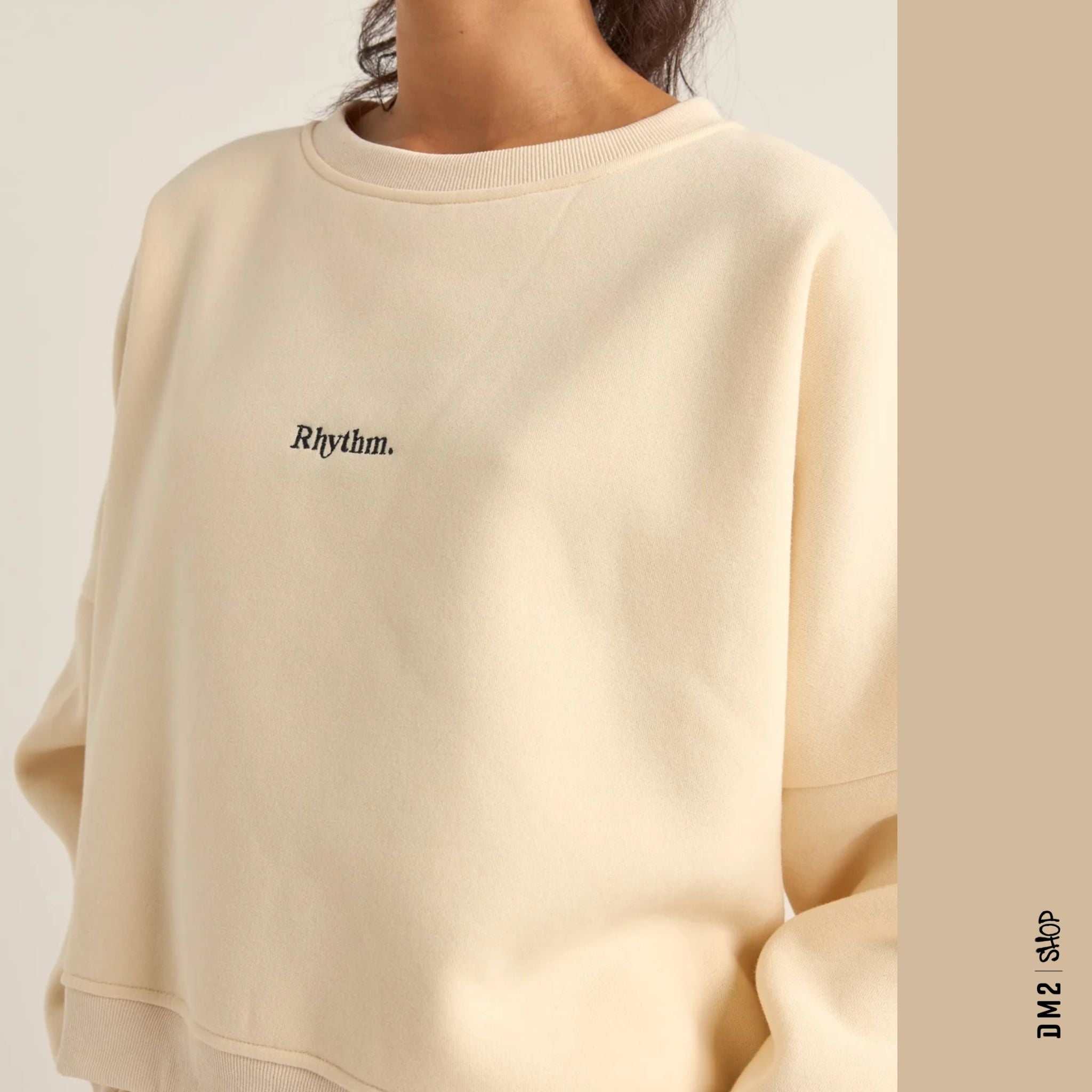 CREWNECK FEMME LOGO BOYFRIEND, RHYTHM - DM2 SHOP