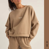 CREWNECK FEMME LOGO BOYFRIEND, RHYTHM - DM2 SHOP
