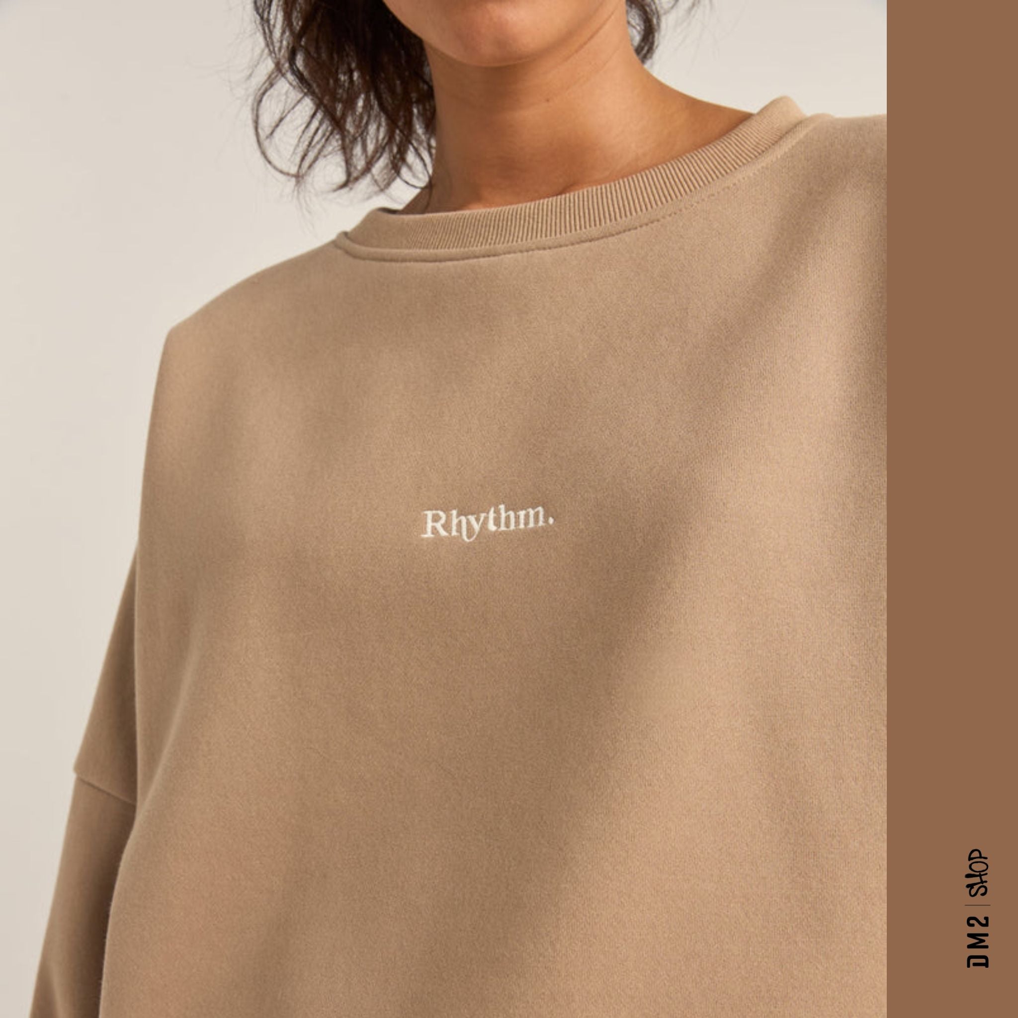 CREWNECK FEMME LOGO BOYFRIEND, RHYTHM - DM2 SHOP
