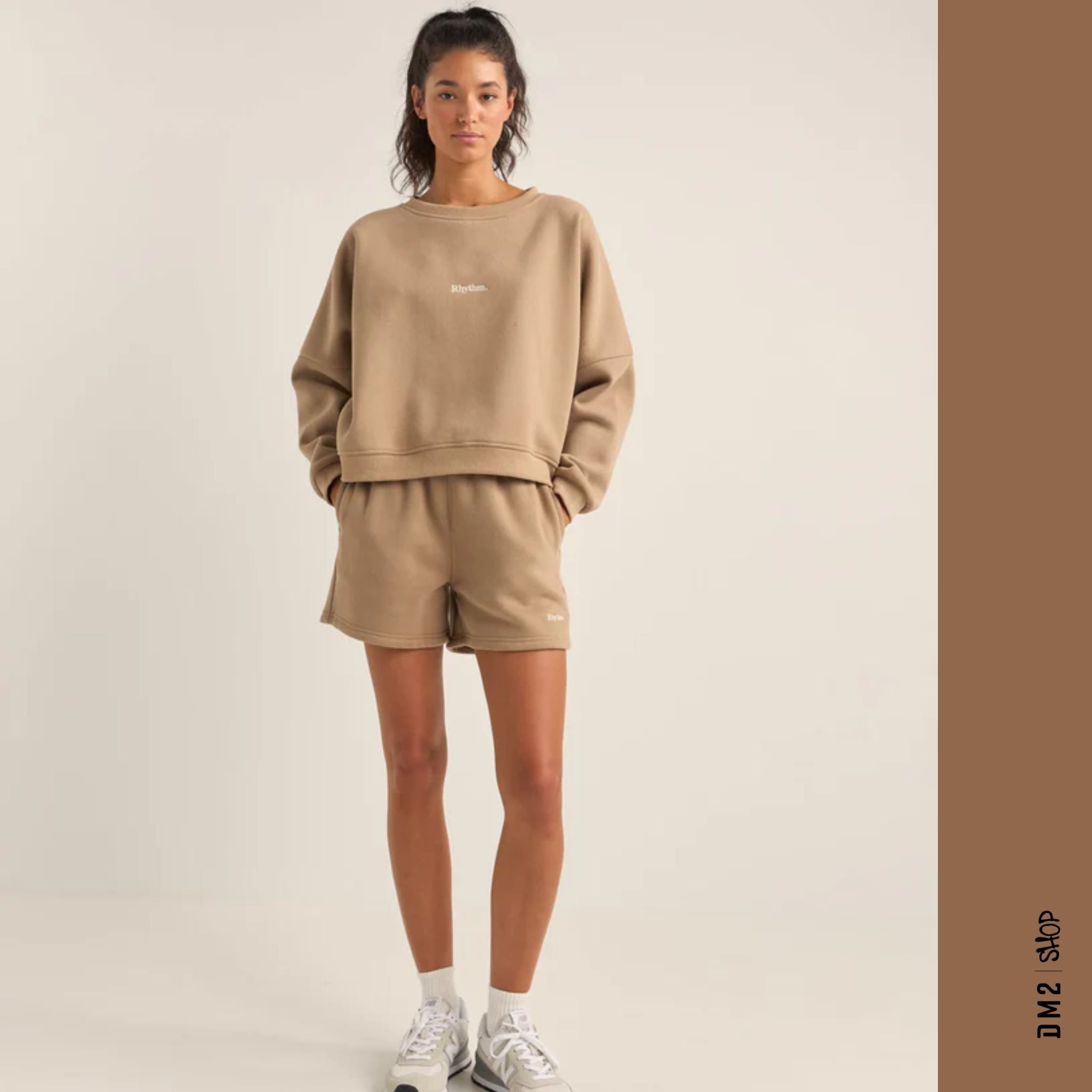 CREWNECK FEMME LOGO BOYFRIEND, RHYTHM - DM2 SHOP
