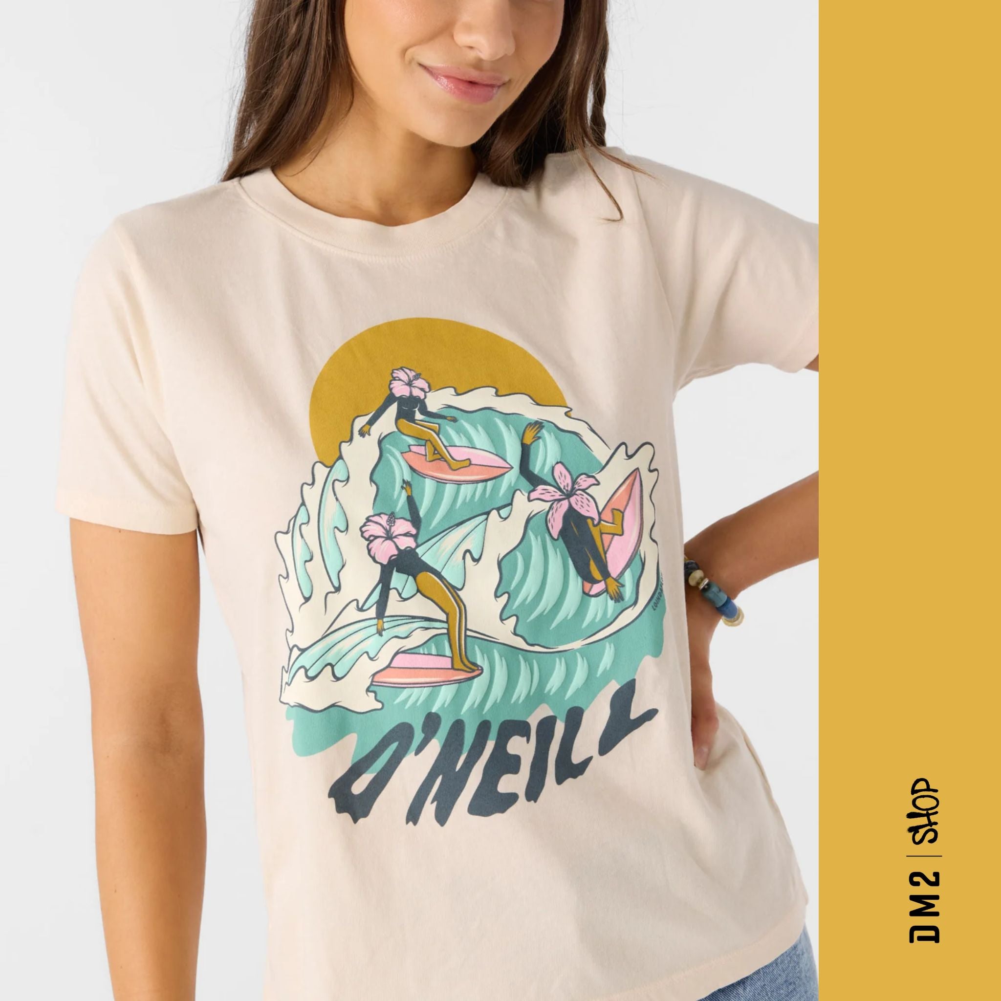 T - SHIRT FEMME LOINDAFLOW IVOIRE, O'NEILL - DM2 SHOP